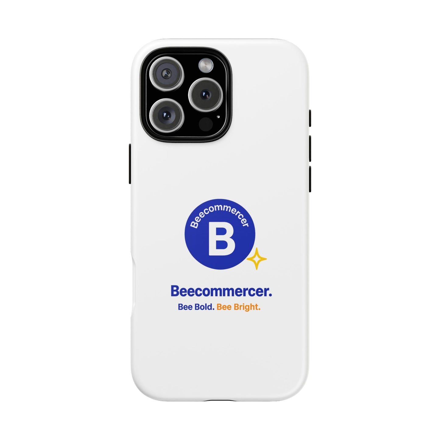 Phone Case — Beecommercer Logo Slim Tough Case (Bee Bold, Bee Bright)