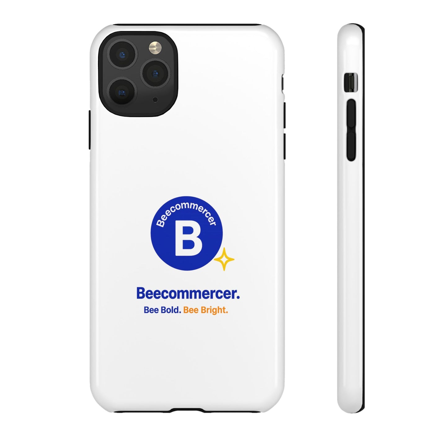Phone Case — Beecommercer Logo Slim Tough Case (Bee Bold, Bee Bright)