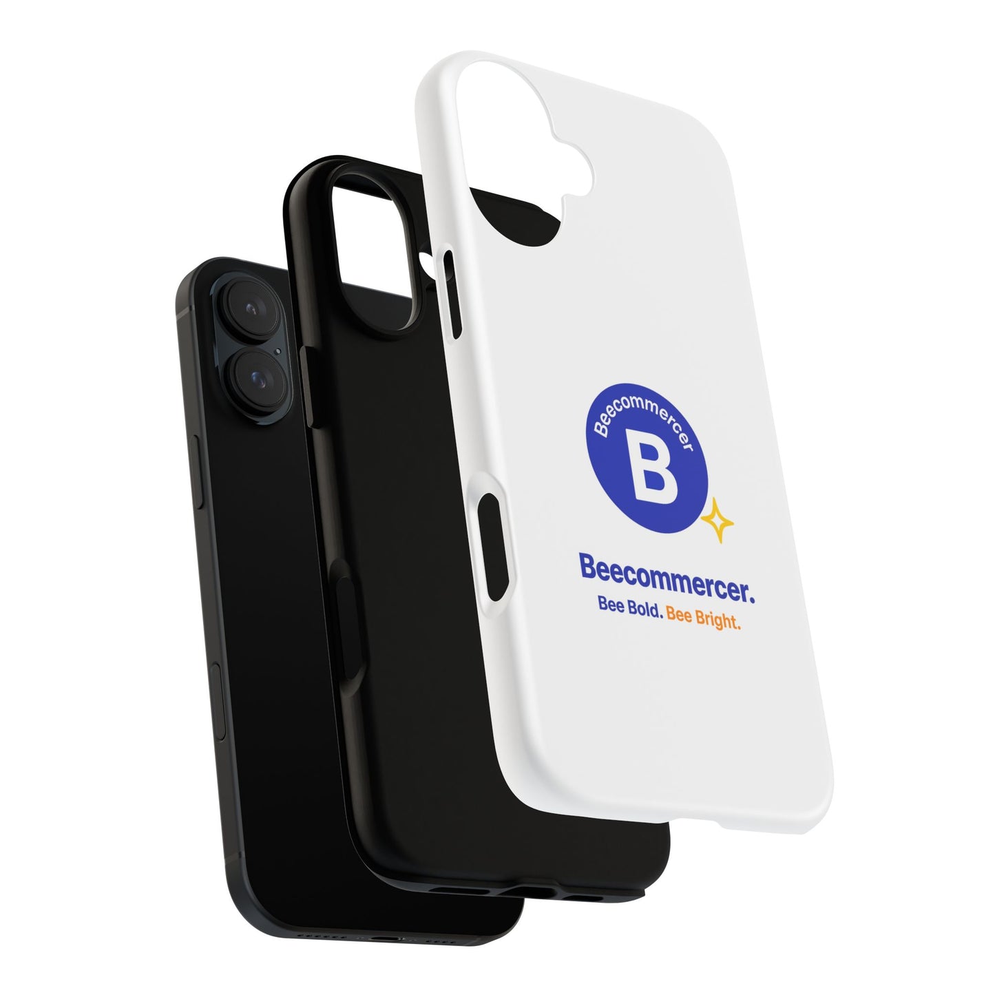Phone Case — Beecommercer Logo Slim Tough Case (Bee Bold, Bee Bright)