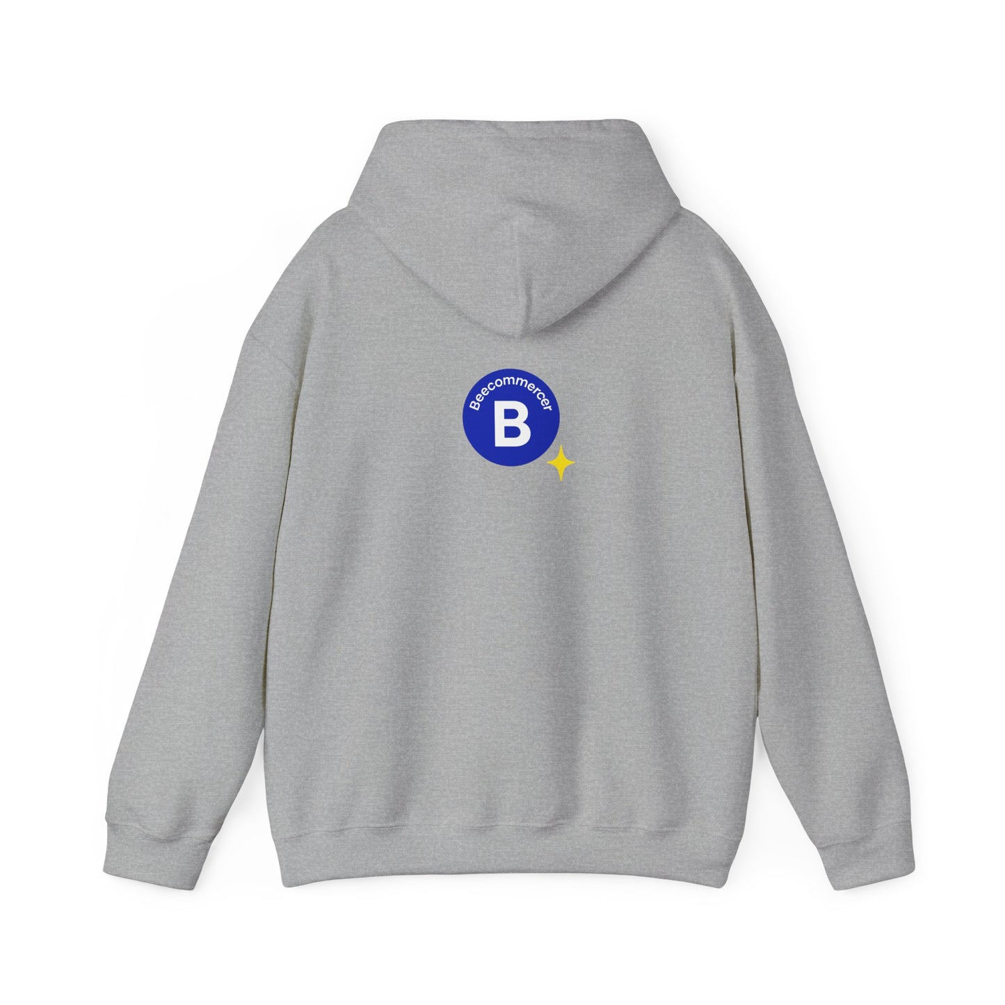 Bee Bold Bee Bright Hoodie — Beecoomercer Motivational Hooded Sweatshirt