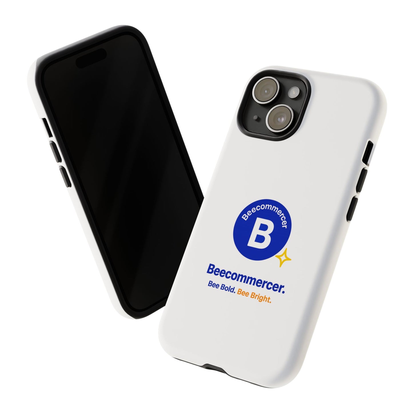 Phone Case — Beecommercer Logo Slim Tough Case (Bee Bold, Bee Bright)