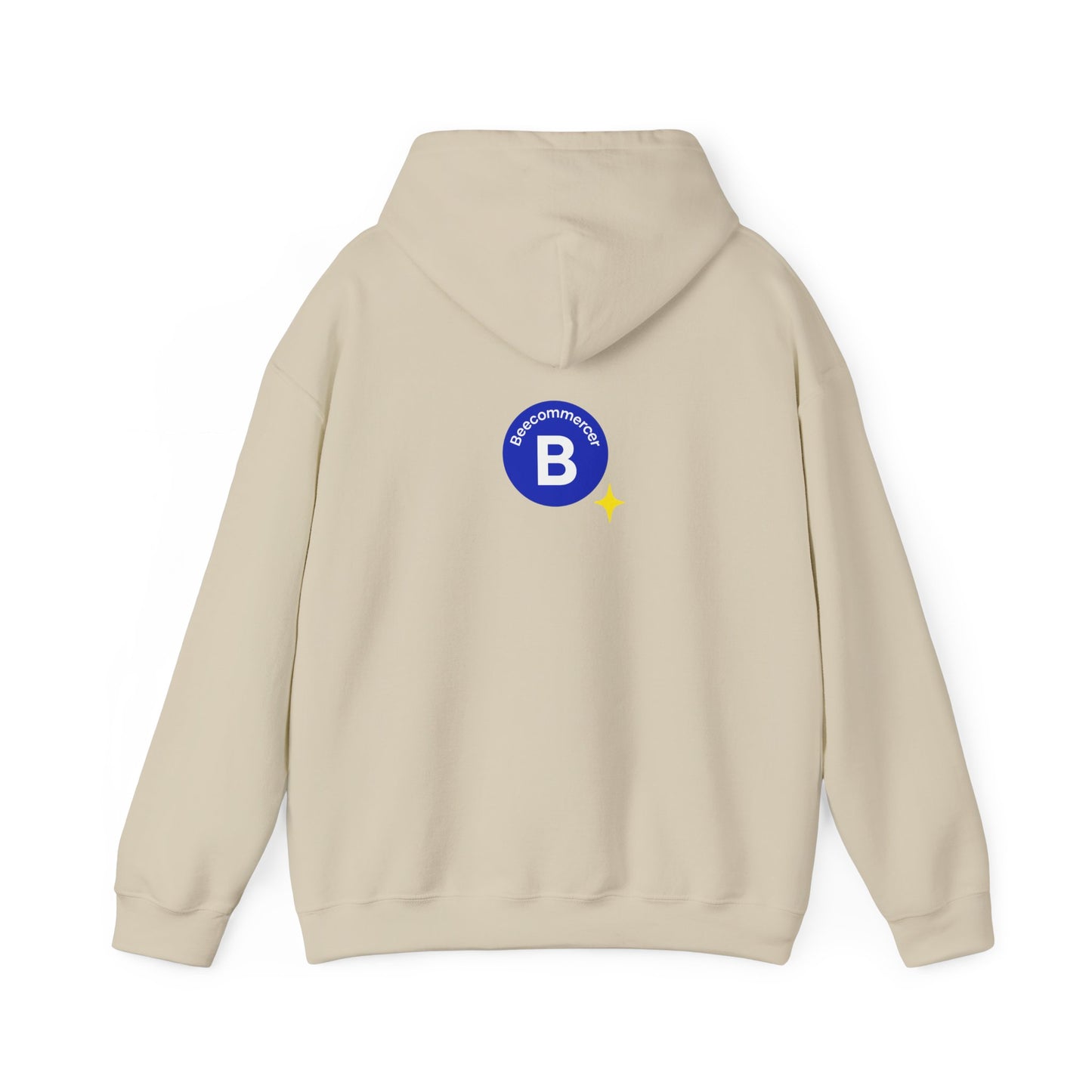 Bee Bold Bee Bright Hoodie — Beecoomercer Motivational Hooded Sweatshirt