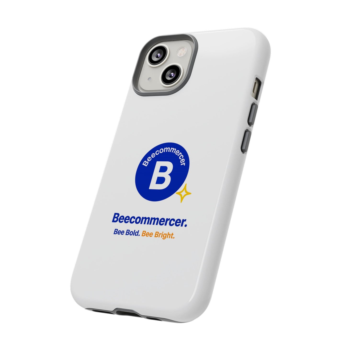 Phone Case — Beecommercer Logo Slim Tough Case (Bee Bold, Bee Bright)