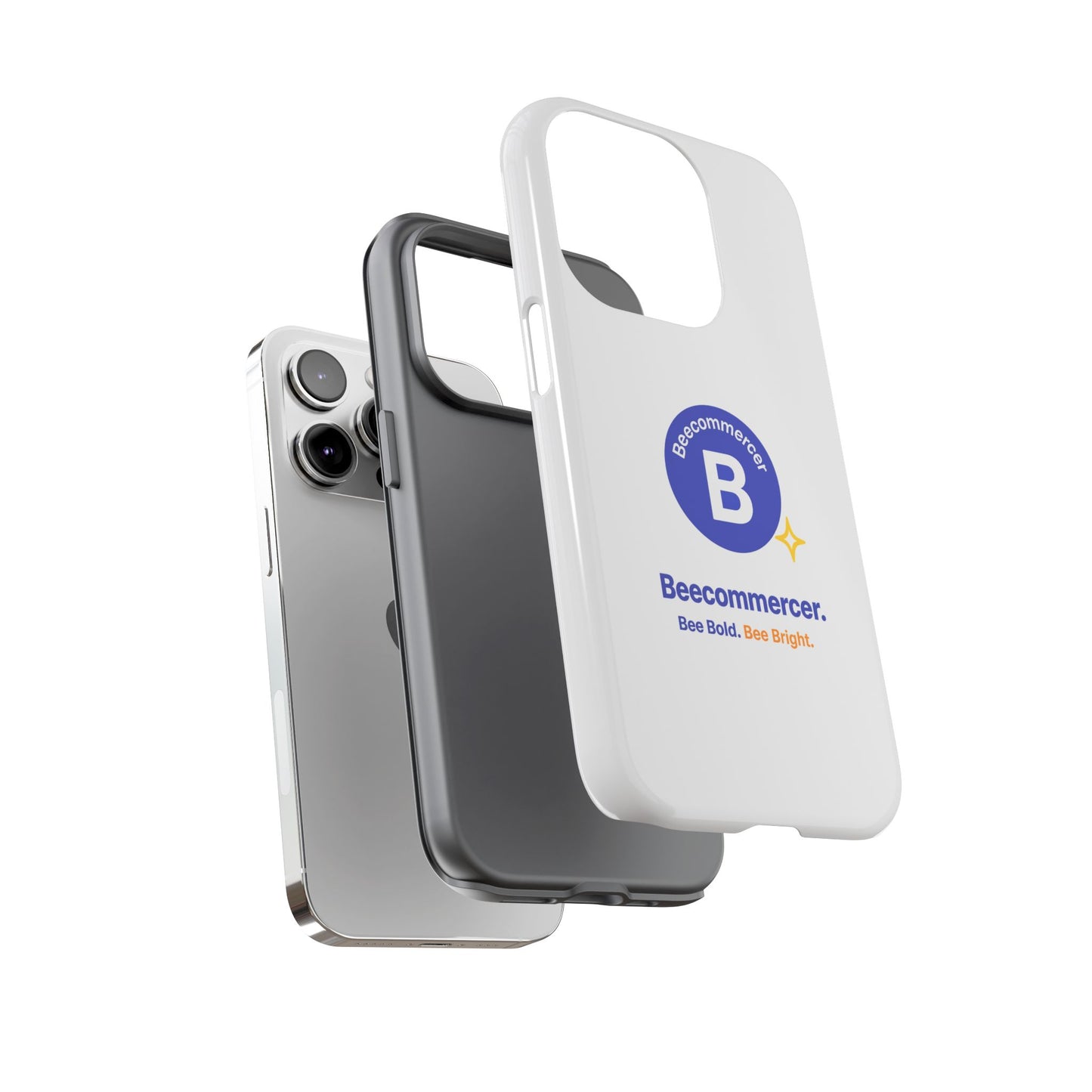 Phone Case — Beecommercer Logo Slim Tough Case (Bee Bold, Bee Bright)