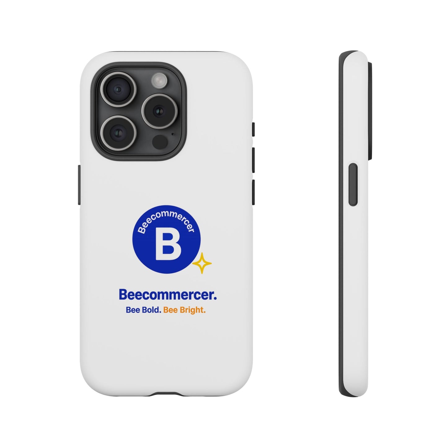 Phone Case — Beecommercer Logo Slim Tough Case (Bee Bold, Bee Bright)