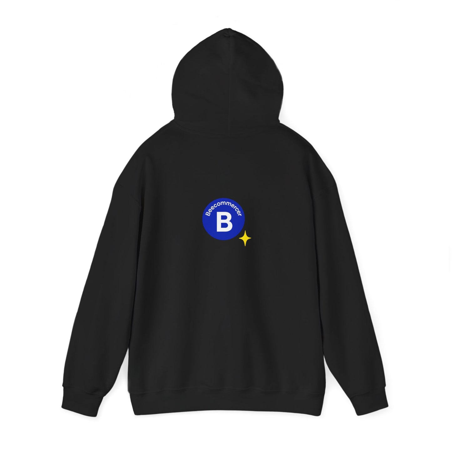 Bee Bold Bee Bright Hoodie — Beecoomercer Motivational Hooded Sweatshirt
