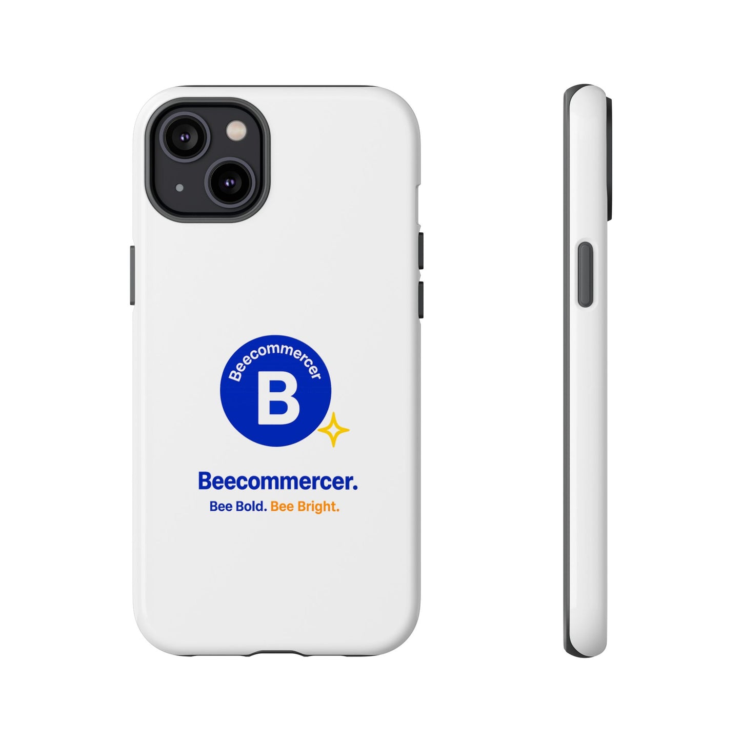 Phone Case — Beecommercer Logo Slim Tough Case (Bee Bold, Bee Bright)