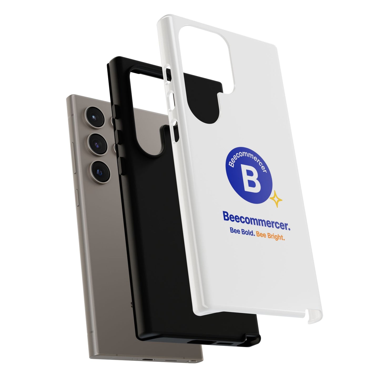 Phone Case — Beecommercer Logo Slim Tough Case (Bee Bold, Bee Bright)