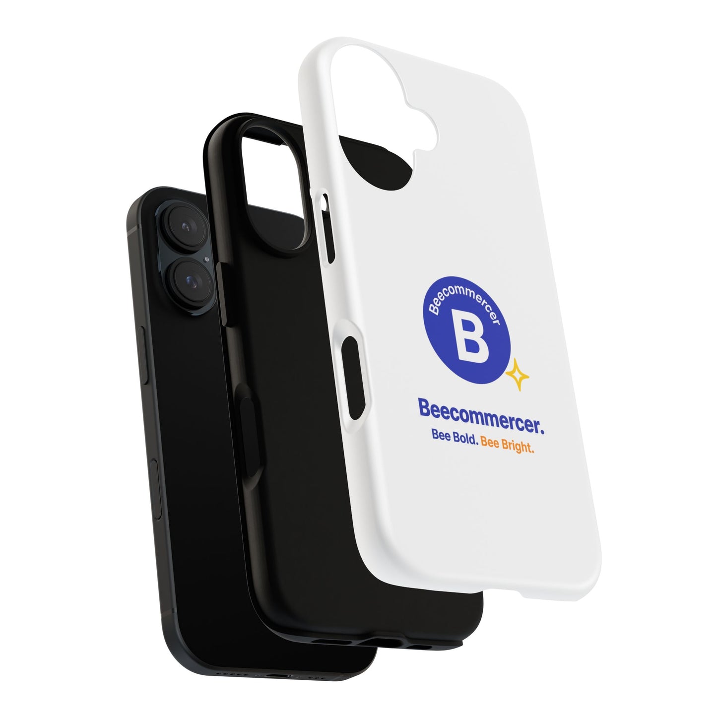 Phone Case — Beecommercer Logo Slim Tough Case (Bee Bold, Bee Bright)