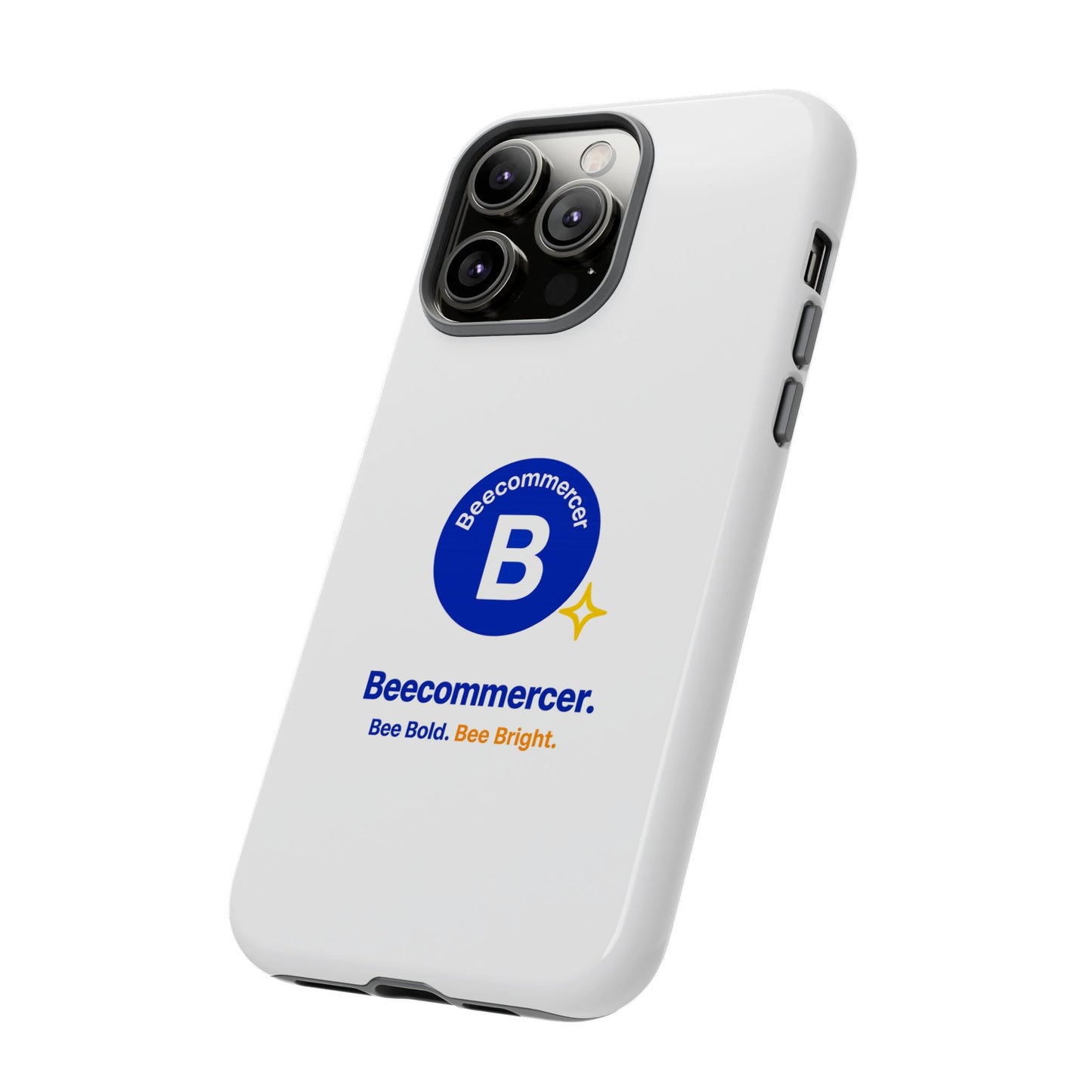 Phone Case — Beecommercer Logo Slim Tough Case (Bee Bold, Bee Bright)