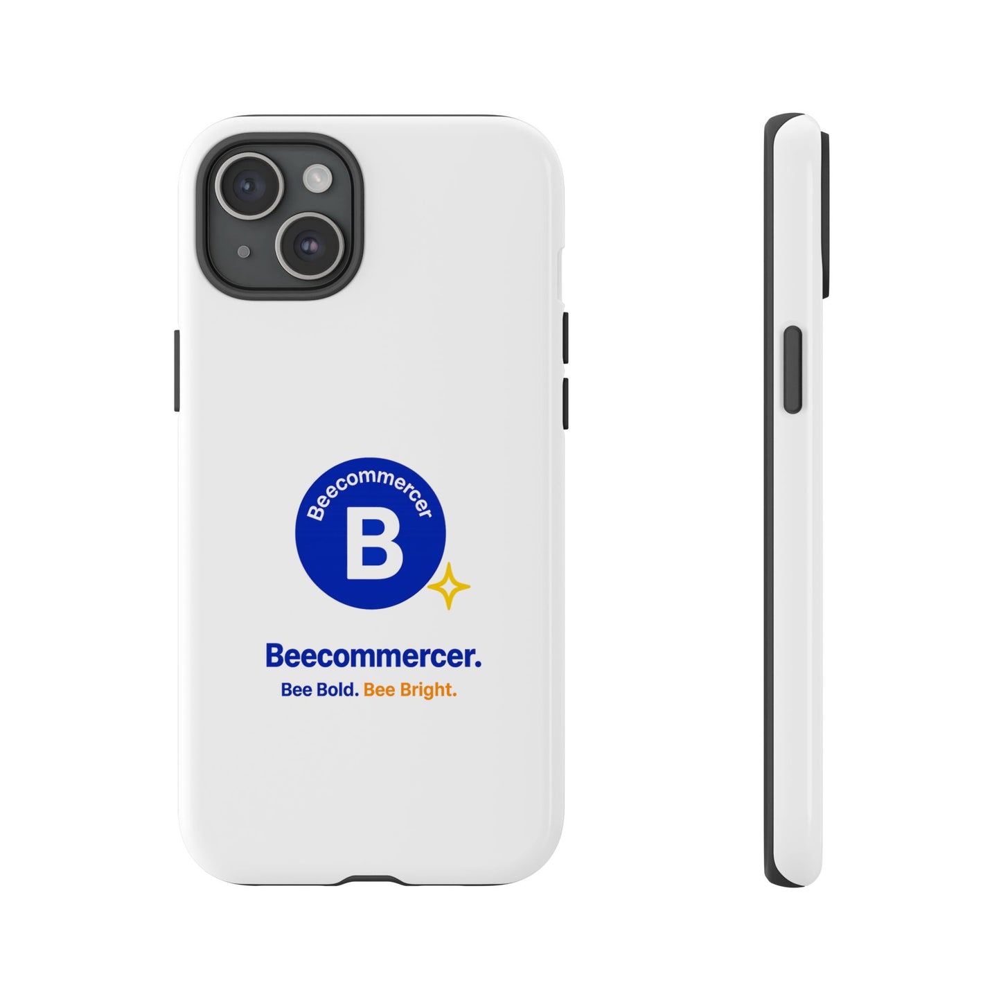 Phone Case — Beecommercer Logo Slim Tough Case (Bee Bold, Bee Bright)