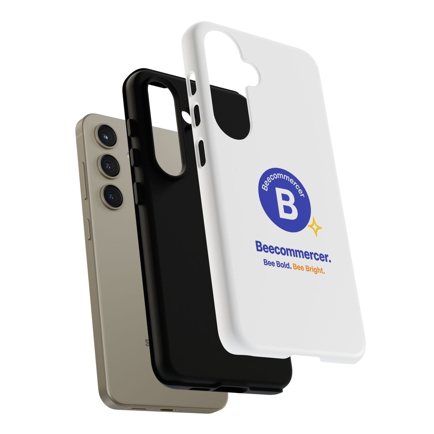 Phone Case — Beecommercer Logo Slim Tough Case (Bee Bold, Bee Bright)