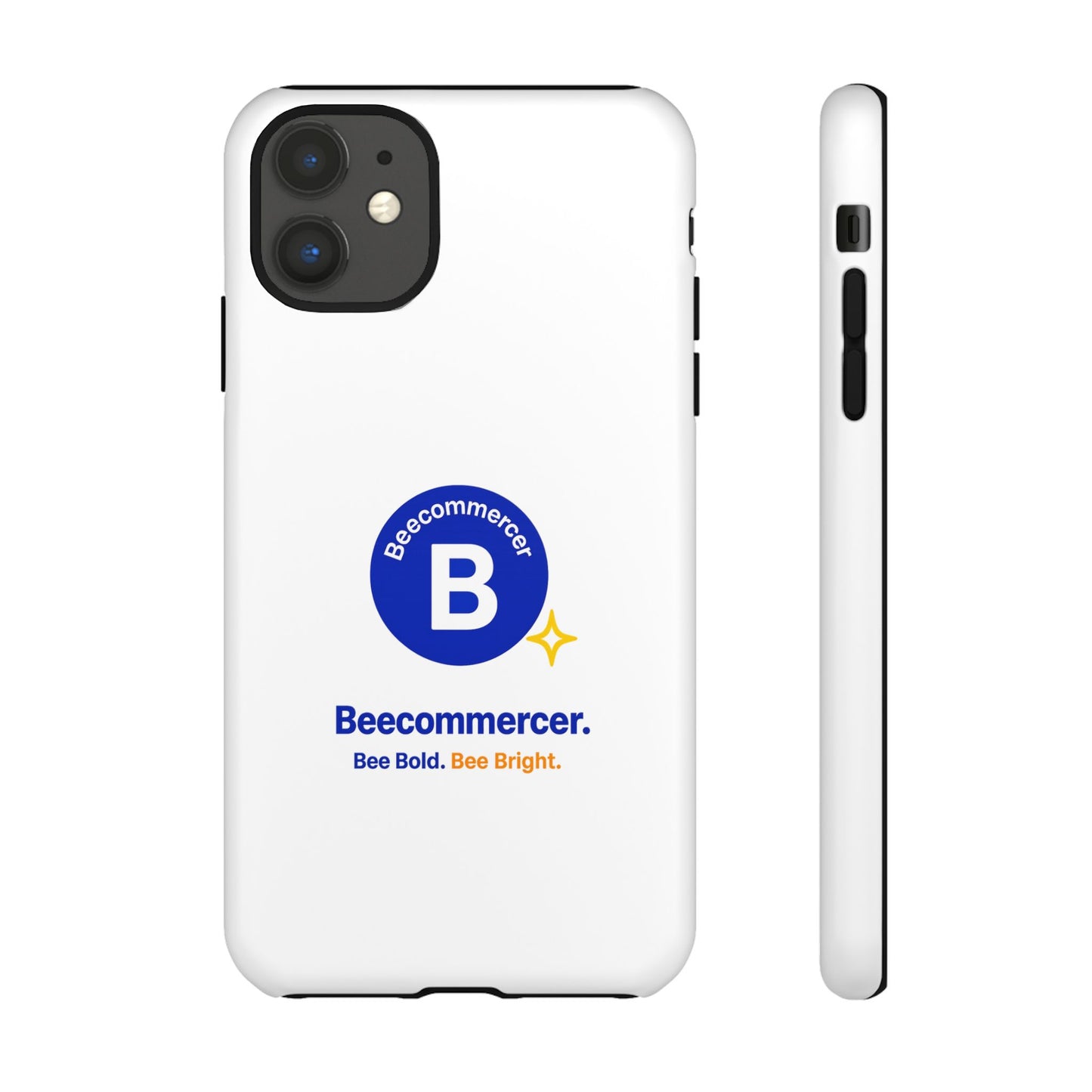 Phone Case — Beecommercer Logo Slim Tough Case (Bee Bold, Bee Bright)