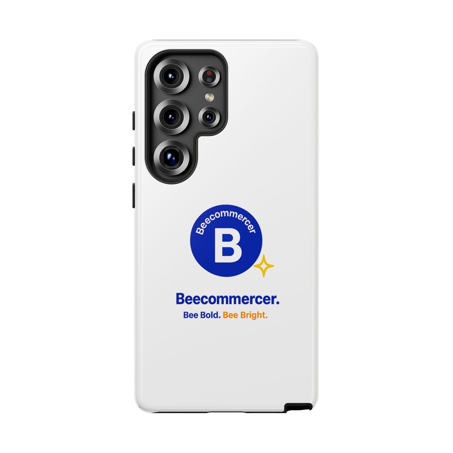Phone Case — Beecommercer Logo Slim Tough Case (Bee Bold, Bee Bright)