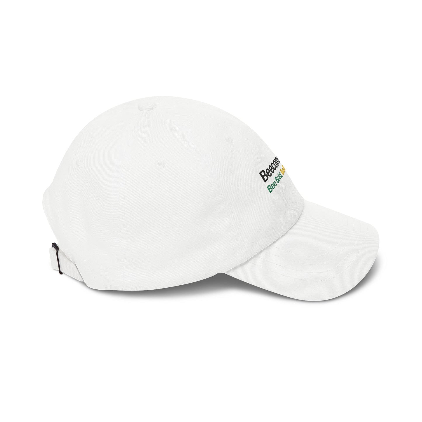 Dad Cap — Beecommercer Logo 'Bee Bold. Bee Bright.' Embroidered Baseball Hat