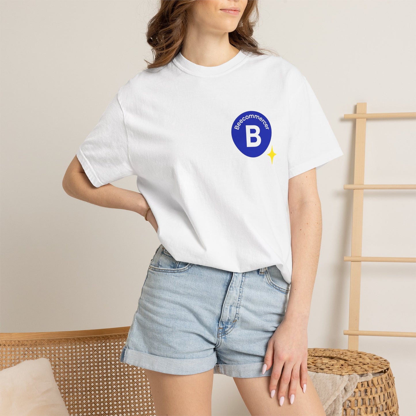 Bee Bold Tee — 'Bee Bold. Bee Bright. Beecommercer.' Graphic T-Shirt