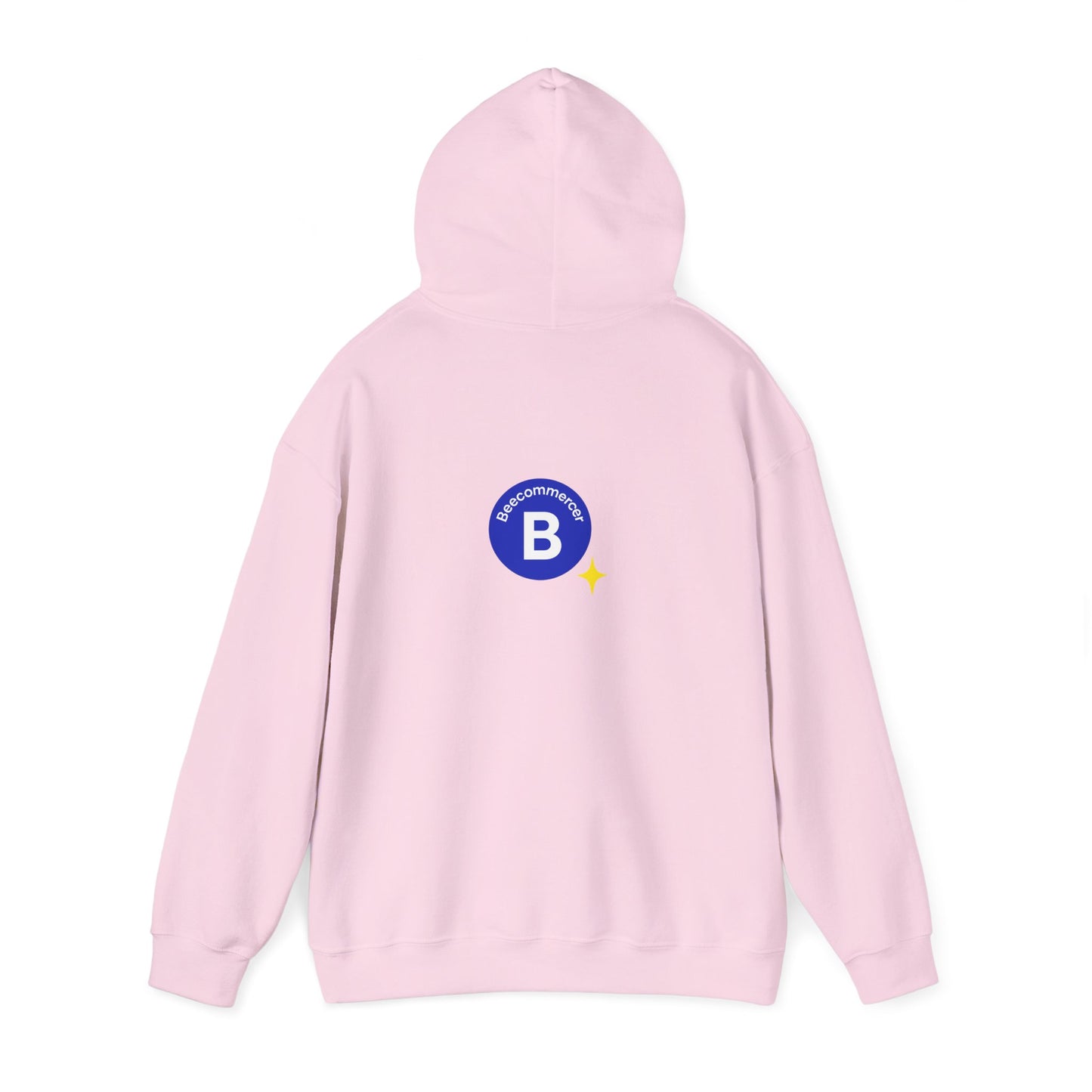 Bee Bold Bee Bright Hoodie — Beecoomercer Motivational Hooded Sweatshirt