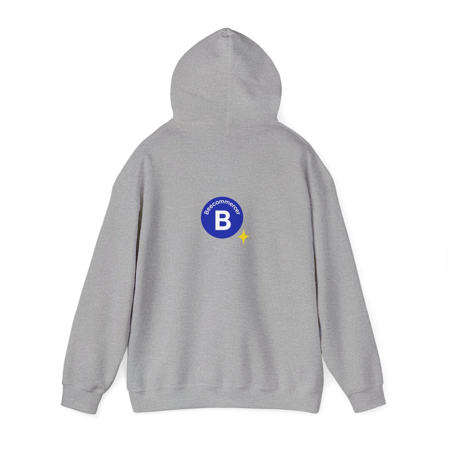 Bee Bold Bee Bright Hoodie — Beecoomercer Motivational Hooded Sweatshirt