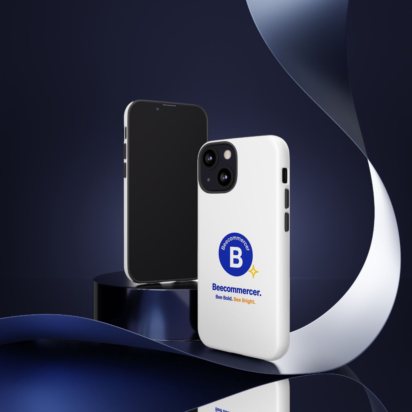 Phone Case — Beecommercer Logo Slim Tough Case (Bee Bold, Bee Bright)