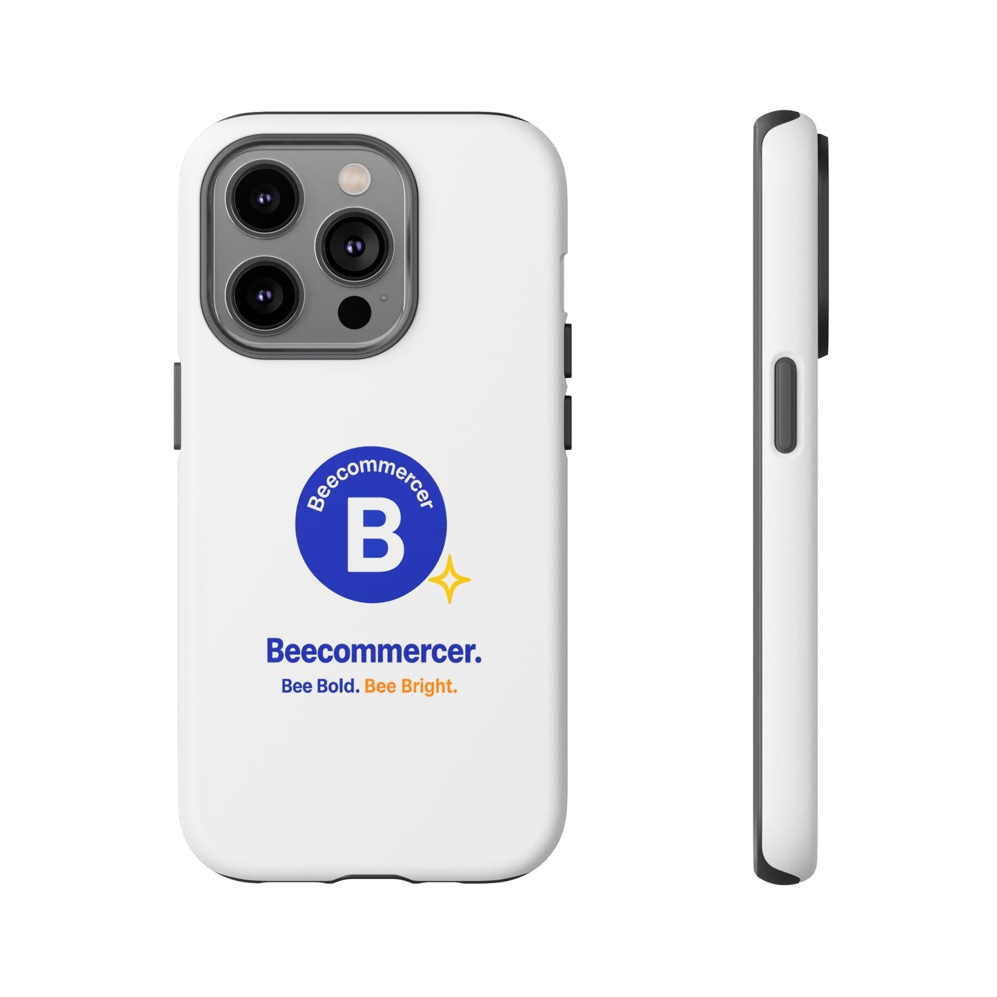 Phone Case — Beecommercer Logo Slim Tough Case (Bee Bold, Bee Bright)