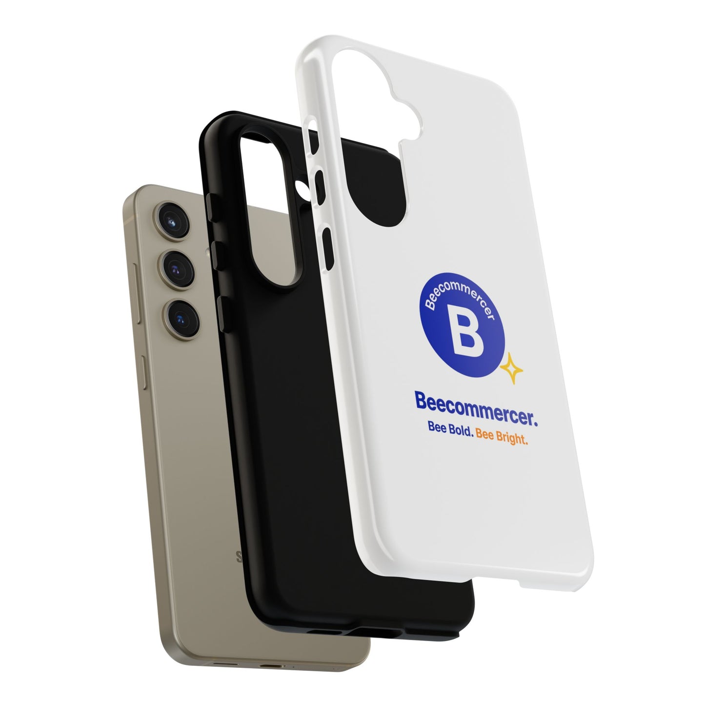 Phone Case — Beecommercer Logo Slim Tough Case (Bee Bold, Bee Bright)