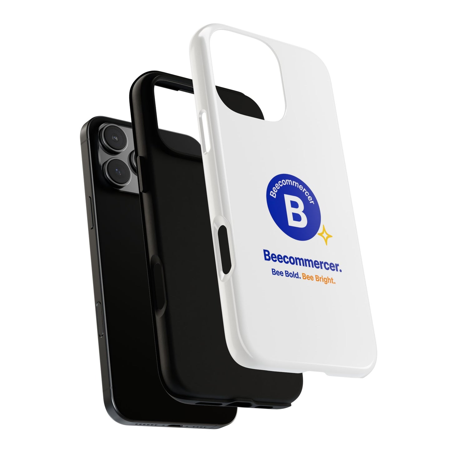 Phone Case — Beecommercer Logo Slim Tough Case (Bee Bold, Bee Bright)
