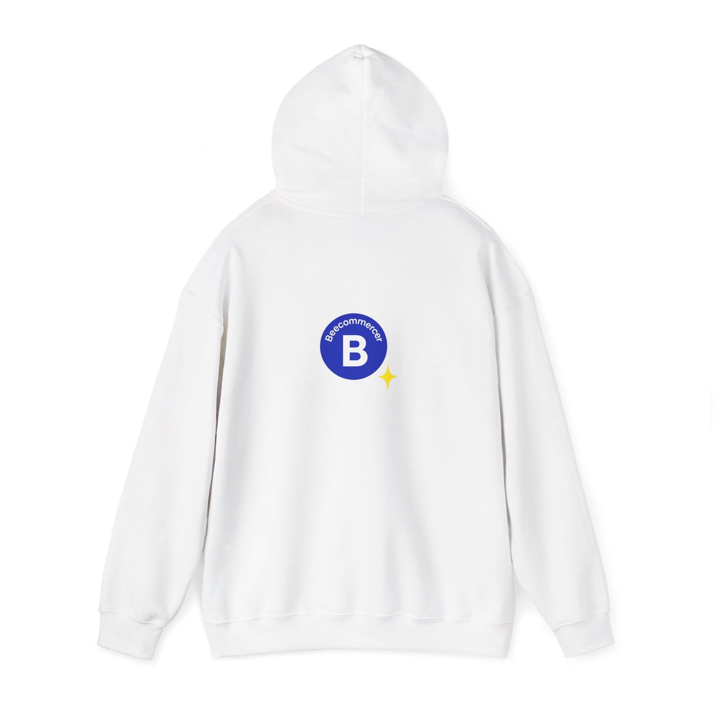 Bee Bold Bee Bright Hoodie — Beecoomercer Motivational Hooded Sweatshirt