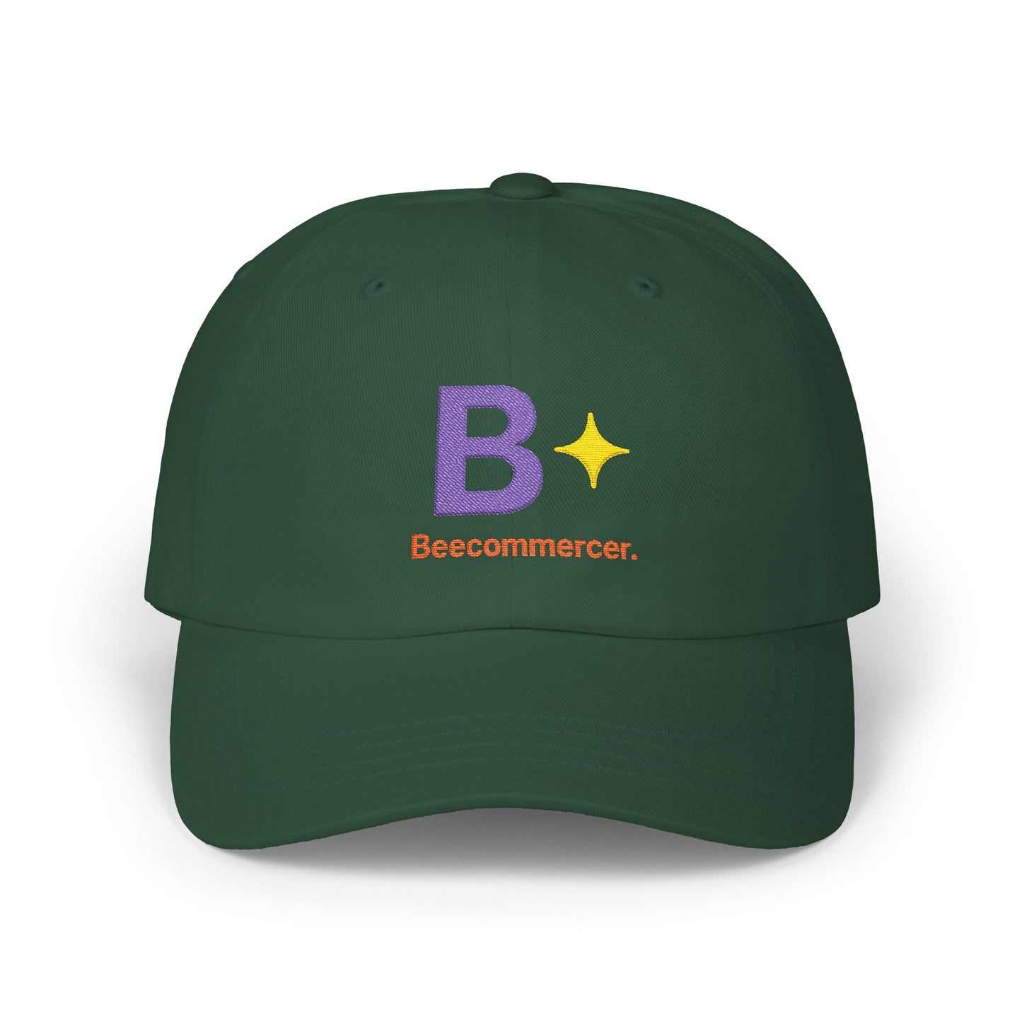 Dad Cap — 'Beecommercer' Embroidered Logo Hat