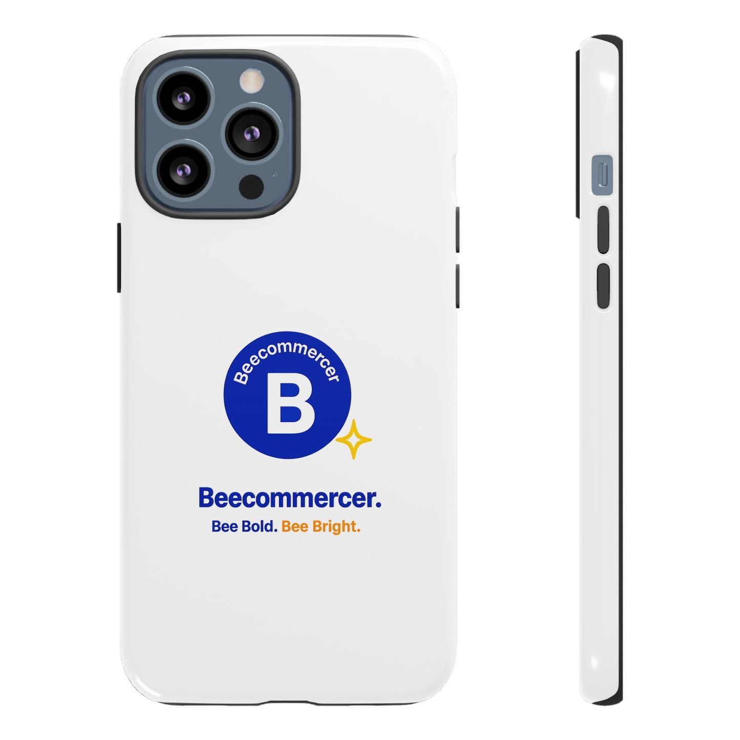Phone Case — Beecommercer Logo Slim Tough Case (Bee Bold, Bee Bright)
