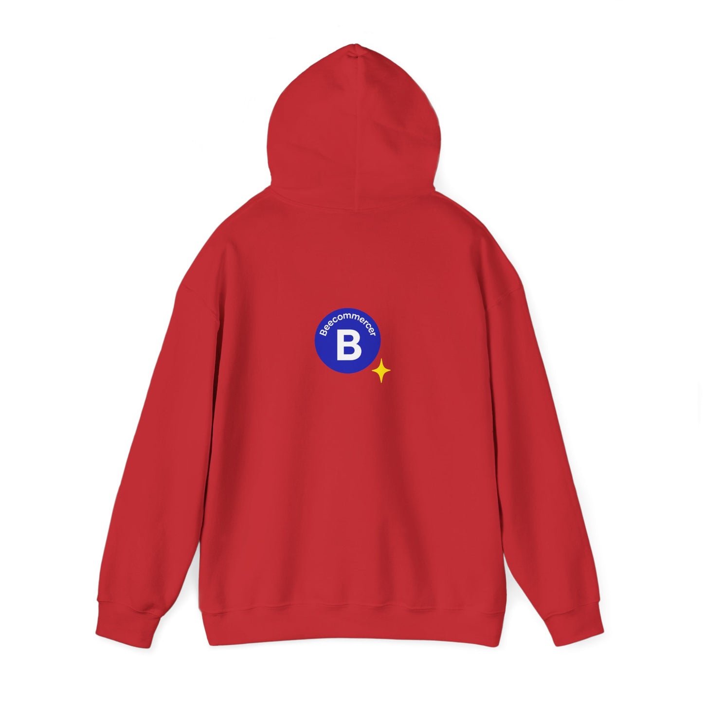 Bee Bold Bee Bright Hoodie — Beecoomercer Motivational Hooded Sweatshirt