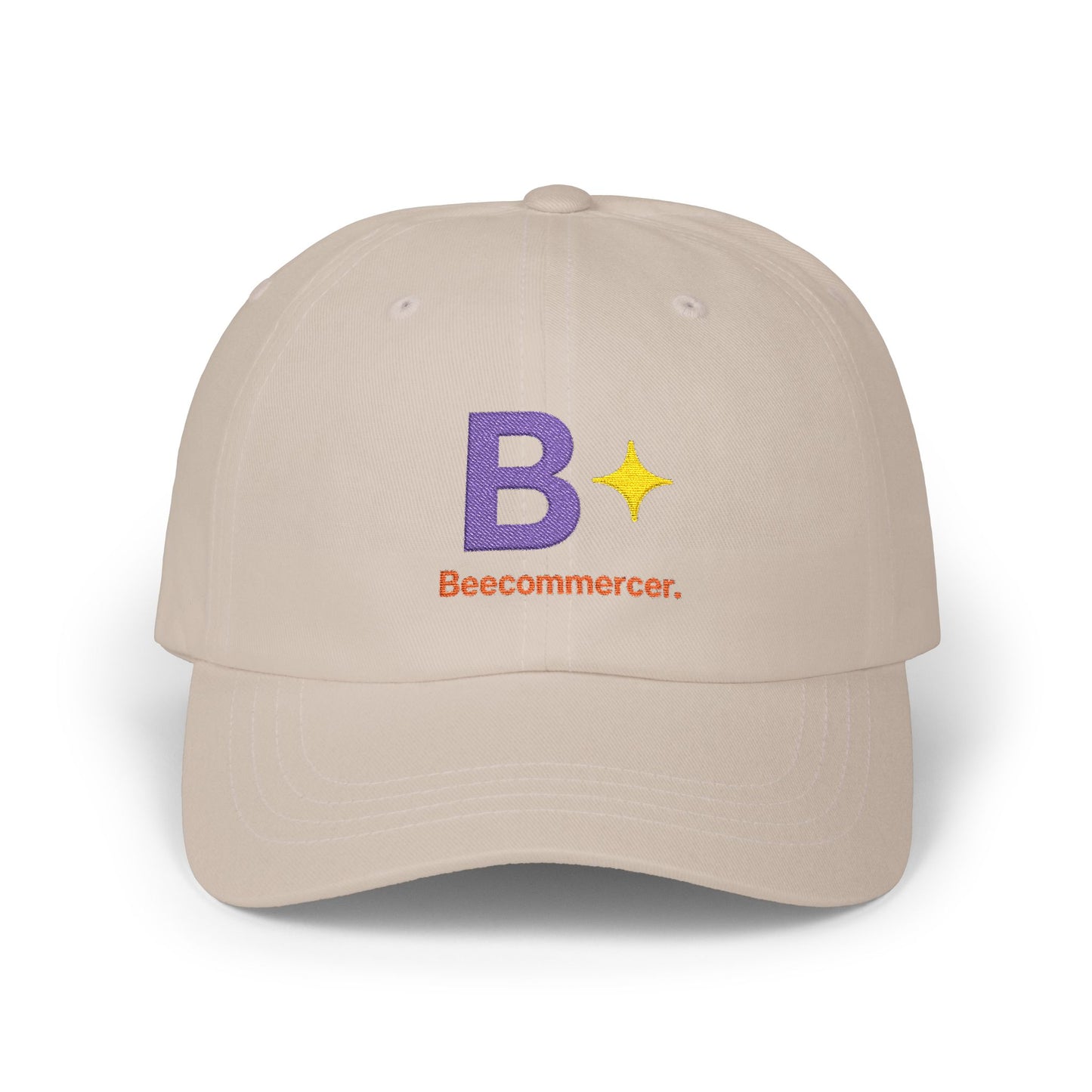 Dad Cap — 'Beecommercer' Embroidered Logo Hat