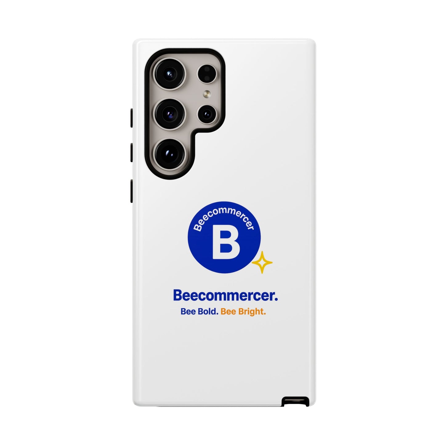Phone Case — Beecommercer Logo Slim Tough Case (Bee Bold, Bee Bright)