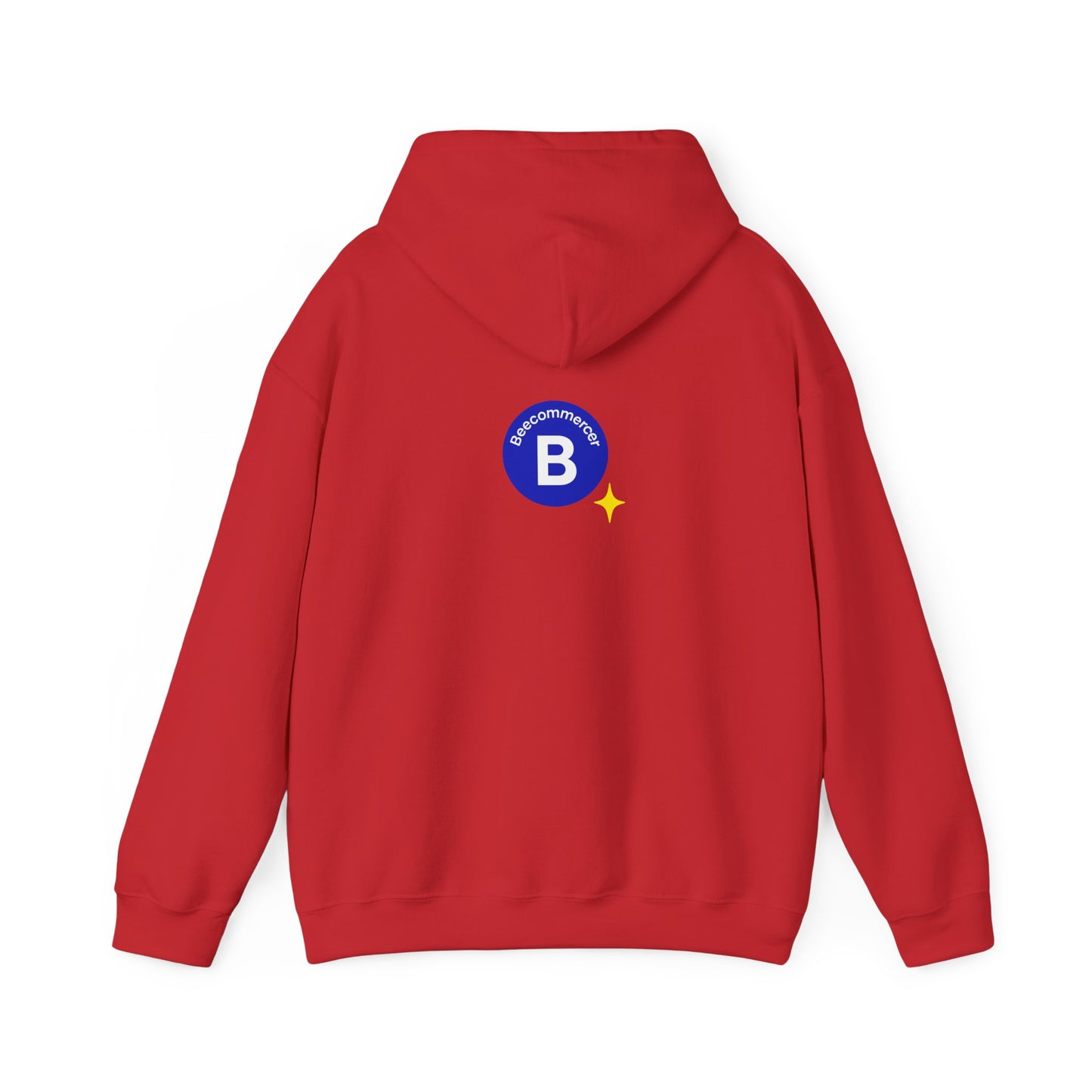 Bee Bold Bee Bright Hoodie — Beecoomercer Motivational Hooded Sweatshirt