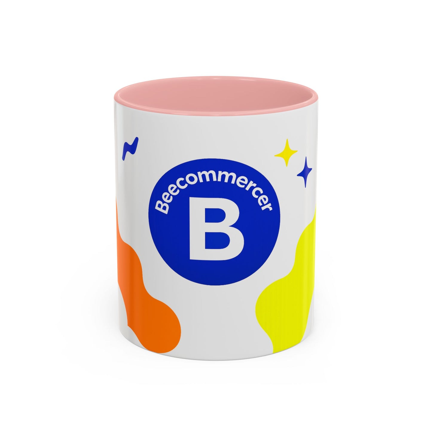 Accent Coffee Mug — Beecommerceer Colorful Accent Ceramic Mug (11/15 oz)