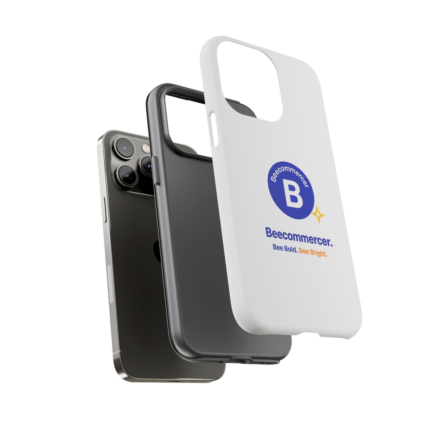Phone Case — Beecommercer Logo Slim Tough Case (Bee Bold, Bee Bright)