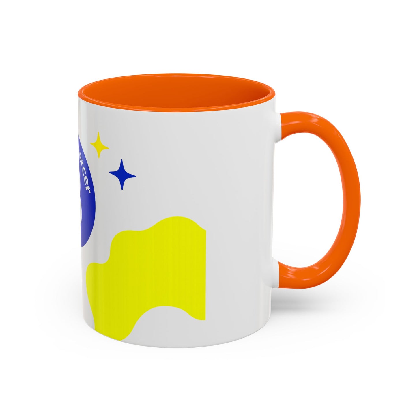 Accent Coffee Mug — Beecommerceer Colorful Accent Ceramic Mug (11/15 oz)