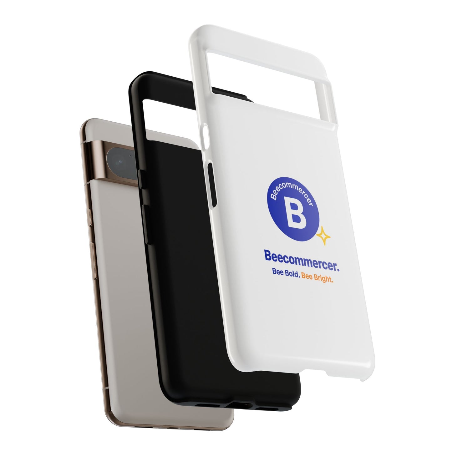 Phone Case — Beecommercer Logo Slim Tough Case (Bee Bold, Bee Bright)