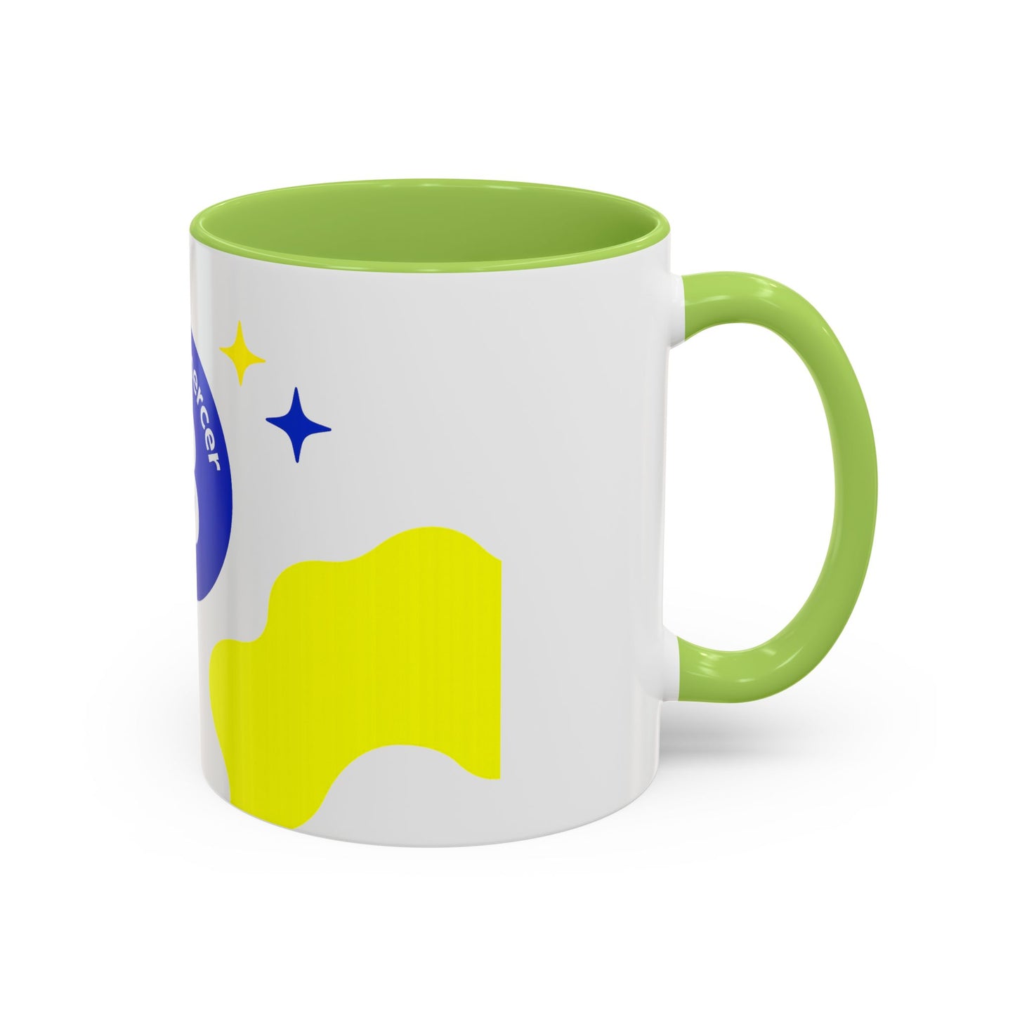 Accent Coffee Mug — Beecommerceer Colorful Accent Ceramic Mug (11/15 oz)
