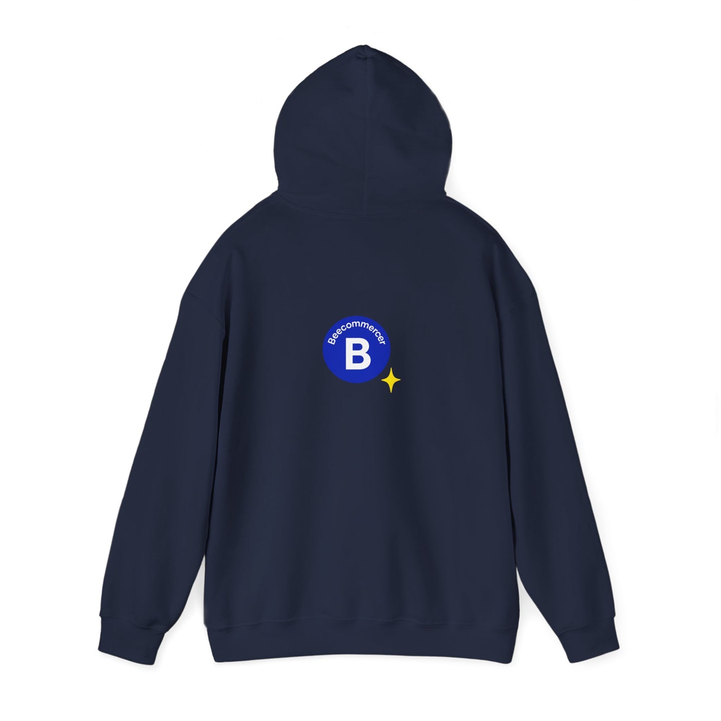 Bee Bold Bee Bright Hoodie — Beecoomercer Motivational Hooded Sweatshirt