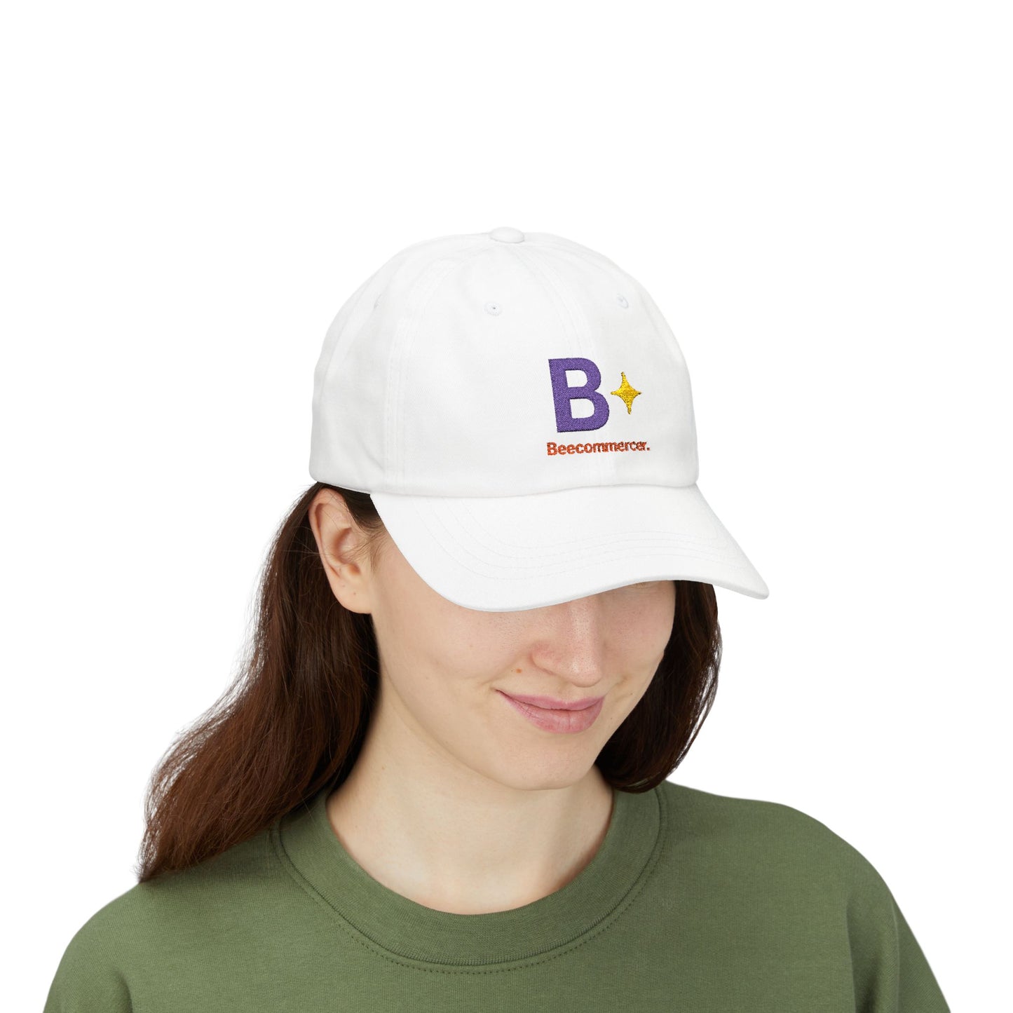 Dad Cap — 'Beecommercer' Embroidered Logo Hat