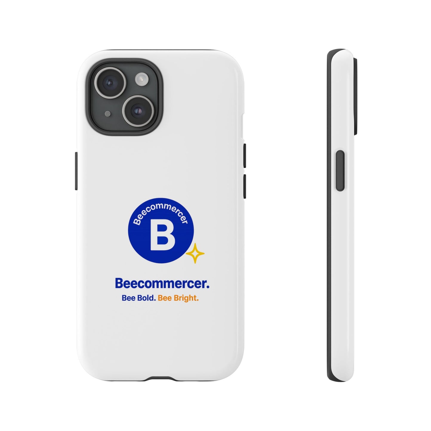 Phone Case — Beecommercer Logo Slim Tough Case (Bee Bold, Bee Bright)