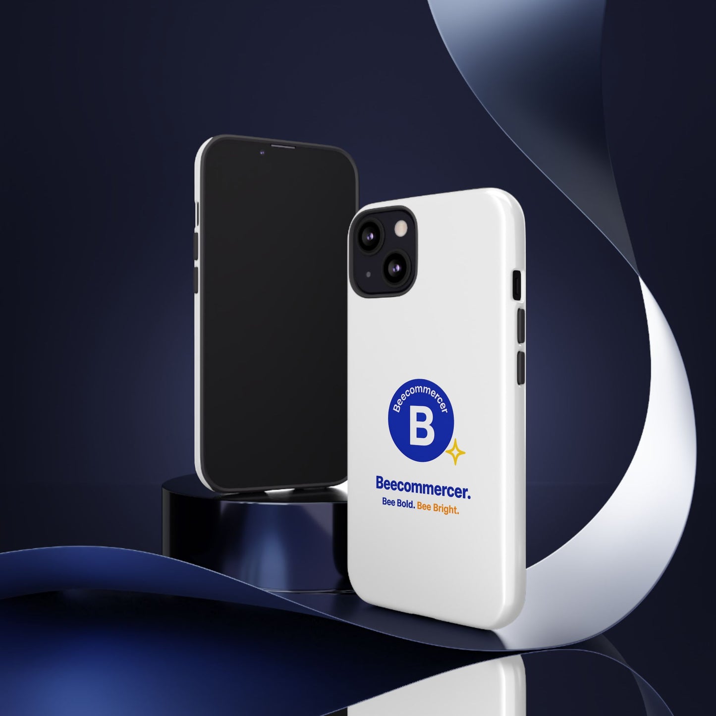 Phone Case — Beecommercer Logo Slim Tough Case (Bee Bold, Bee Bright)
