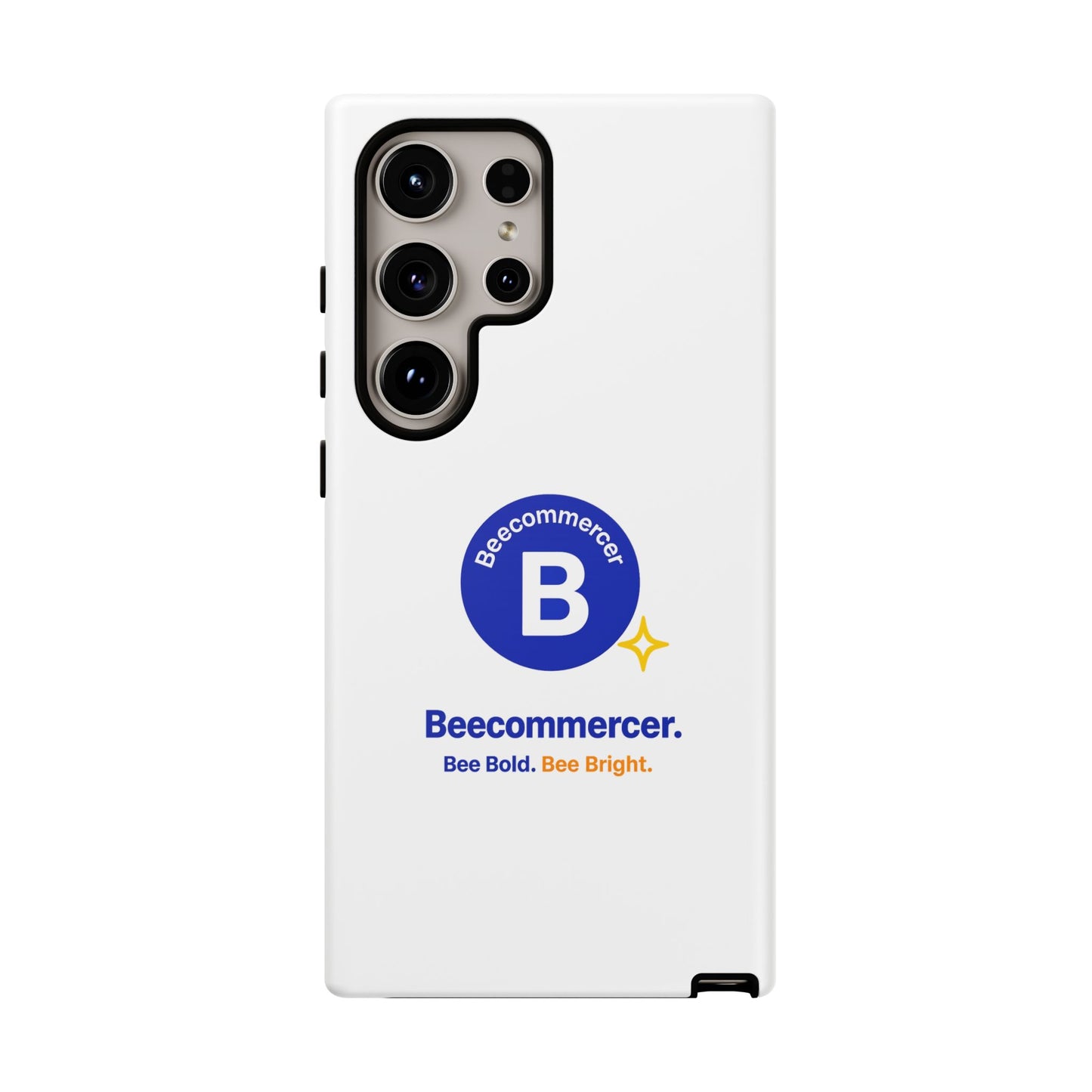 Phone Case — Beecommercer Logo Slim Tough Case (Bee Bold, Bee Bright)