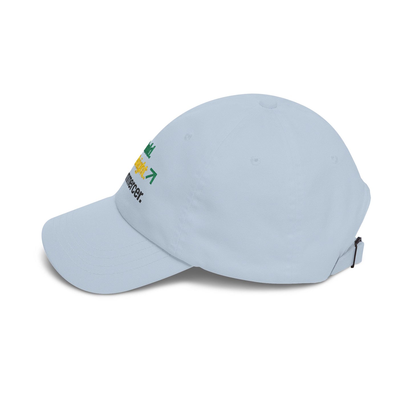 Bee Bold. Bee Bright. Beecommercer. Dad Cap — Inspirational Embroidered Baseball Hat