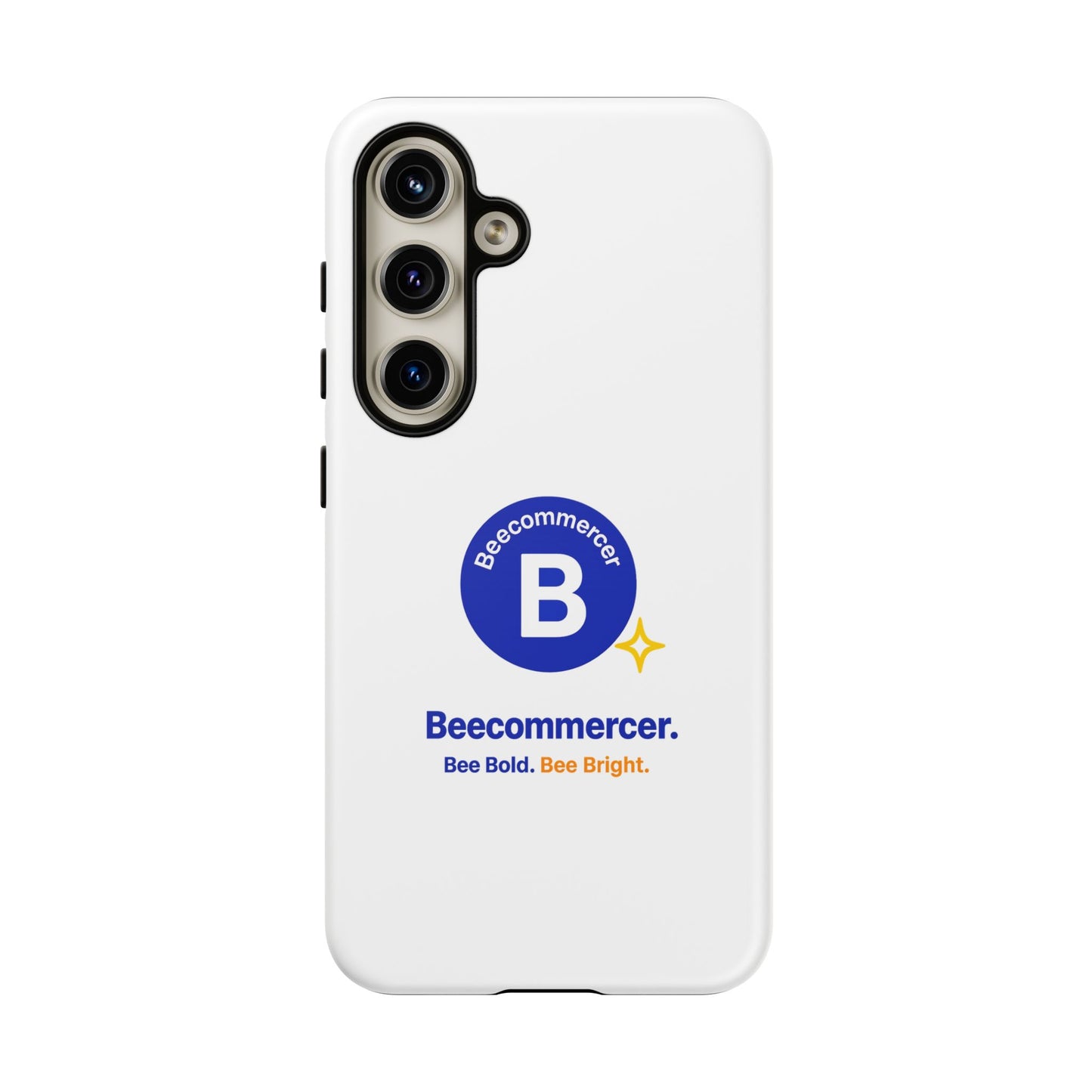 Phone Case — Beecommercer Logo Slim Tough Case (Bee Bold, Bee Bright)