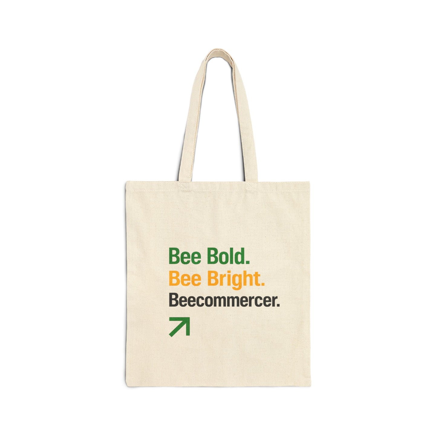 Bee Bold Bee Bright Tote Bag – Graphic Canvas Market & Grocery Tote