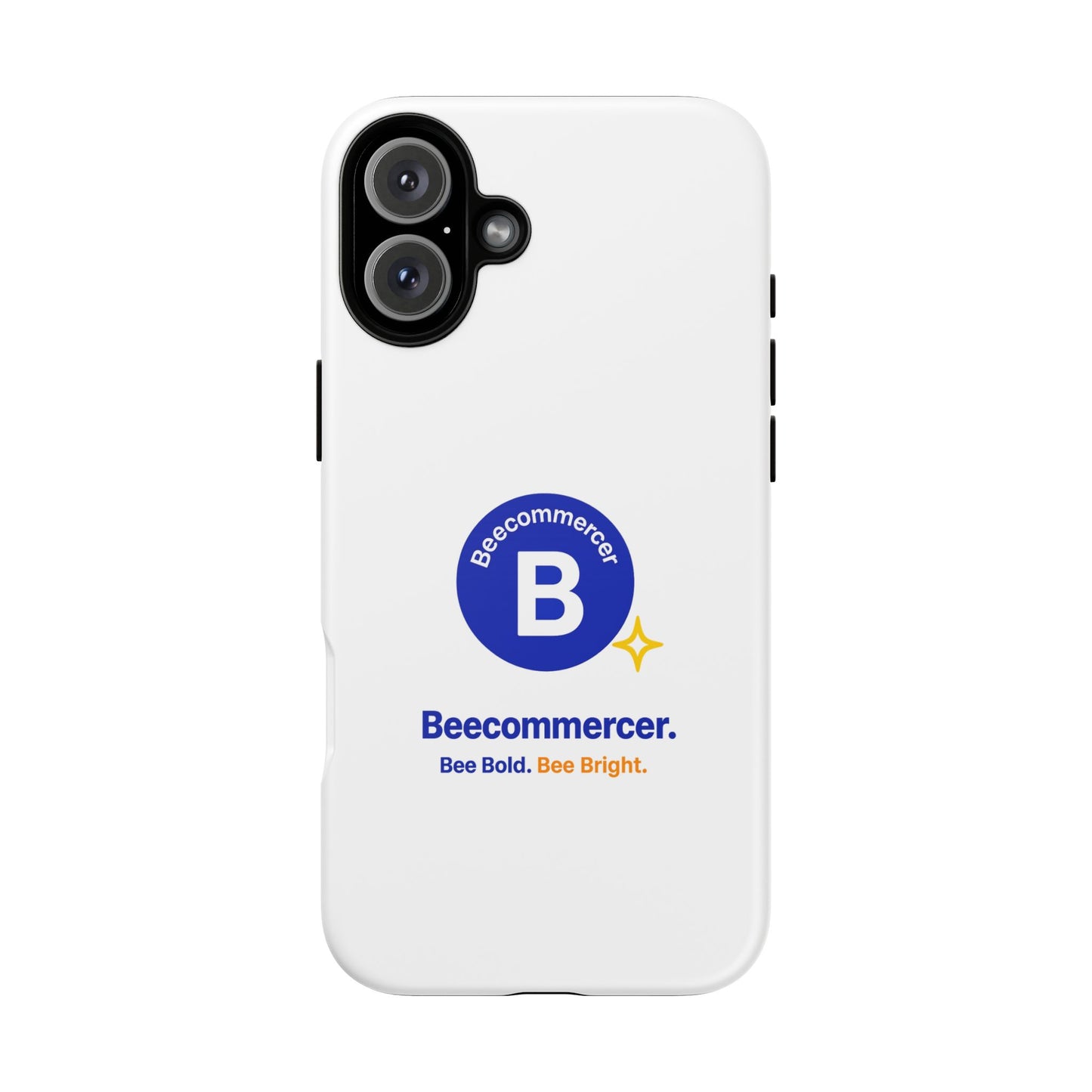 Phone Case — Beecommercer Logo Slim Tough Case (Bee Bold, Bee Bright)