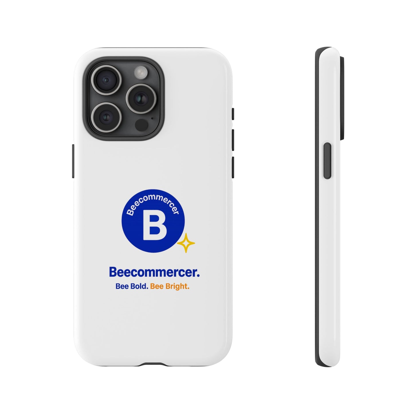 Phone Case — Beecommercer Logo Slim Tough Case (Bee Bold, Bee Bright)