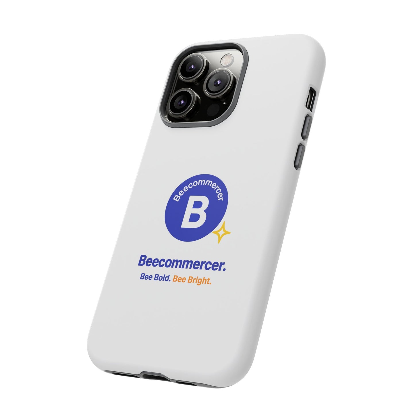 Phone Case — Beecommercer Logo Slim Tough Case (Bee Bold, Bee Bright)