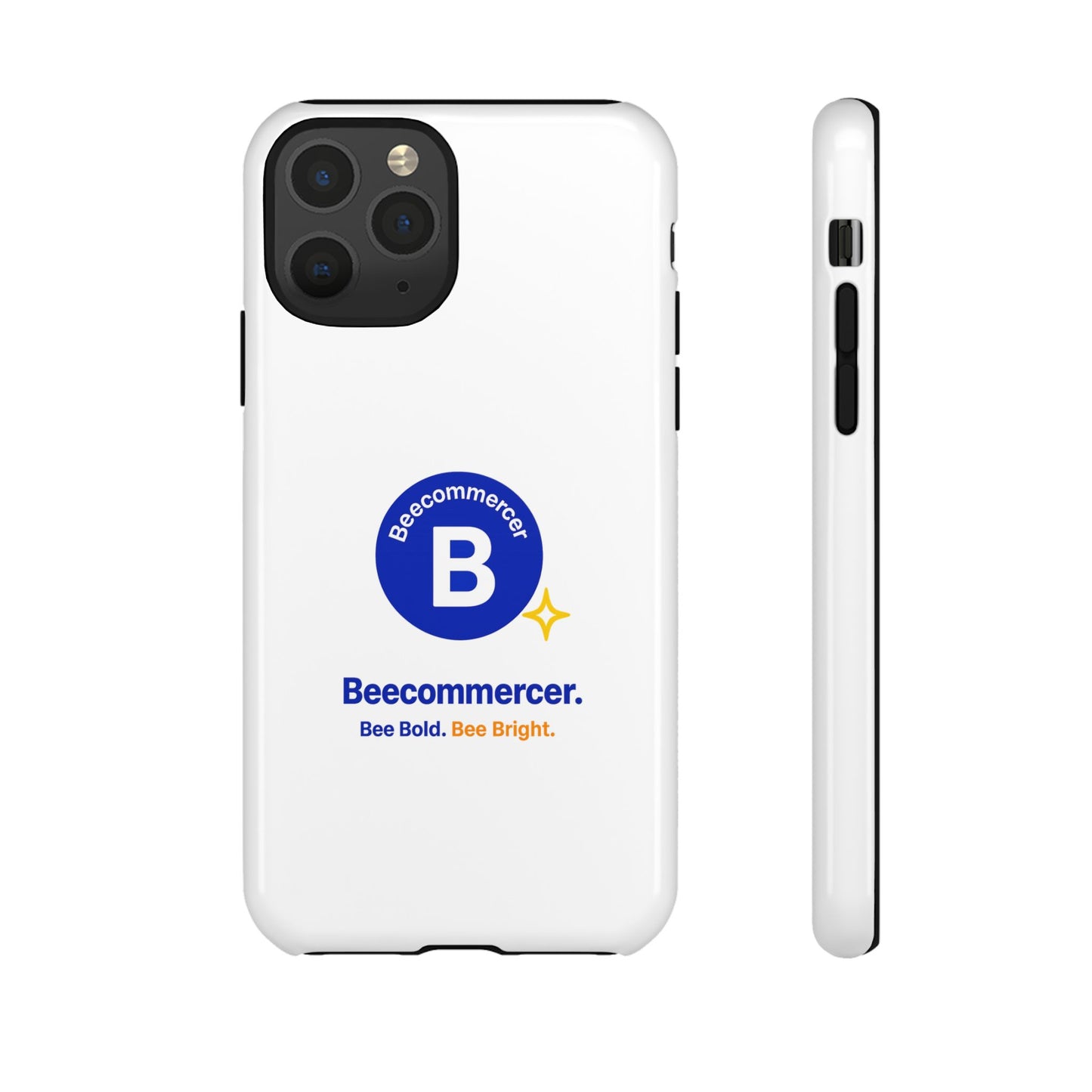 Phone Case — Beecommercer Logo Slim Tough Case (Bee Bold, Bee Bright)